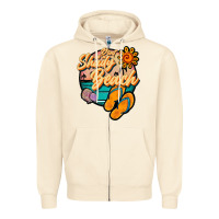 Sandshell dont be a shady beach Zipper Hoodie - JahusDesignShop