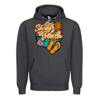 Smoke dont be a shady beach Zipper Hoodie - JahusDesignShop