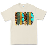 Bone western brushstrokes Premium Tee - OliviaCreatesArt