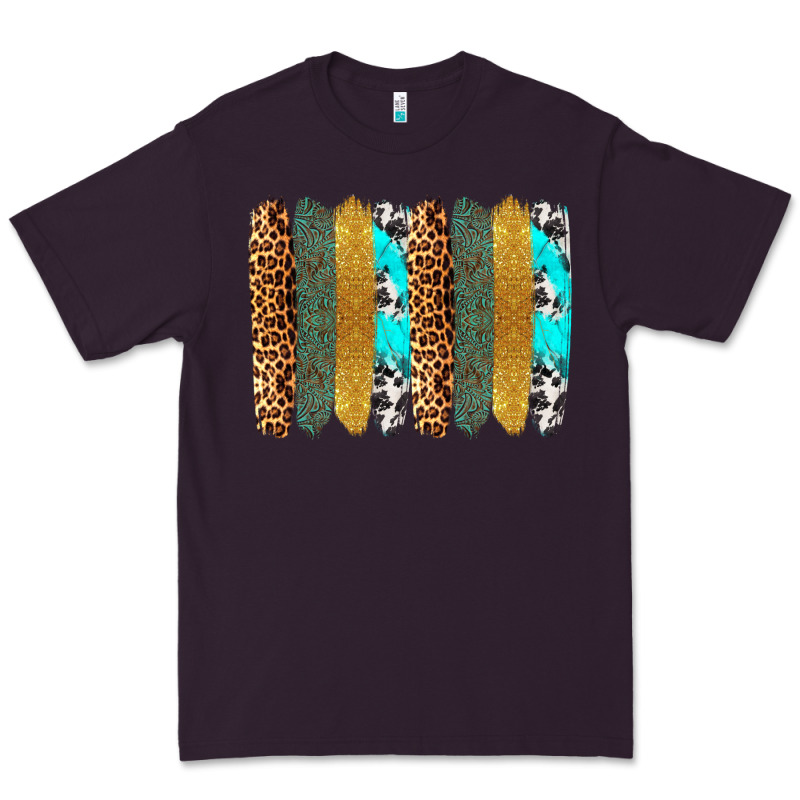 Western Brushstrokes Premium Tee by OliviaCreatesArt | Teevron