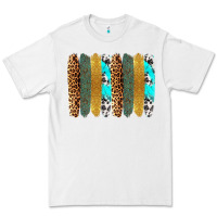 White western brushstrokes Premium Tee - OliviaCreatesArt