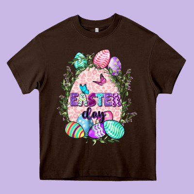 Easter Day Heavy Core Tee Designed By Cowgirlartshop