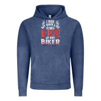 Vintage Denim motorcycle i ride my own bike motorbike Vintage Hoodie - linhVisuals