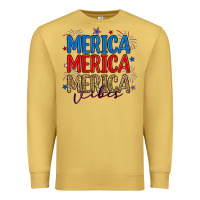 Antique Gold merica merica merica vibes Premium Sweatshirt - RanaPortraitStore