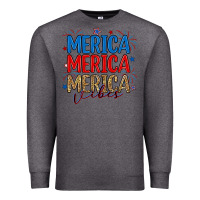 Charcoal Heather merica merica merica vibes Premium Sweatshirt - RanaPortraitStore