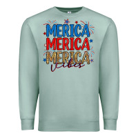 Seafoam merica merica merica vibes Premium Sweatshirt - RanaPortraitStore