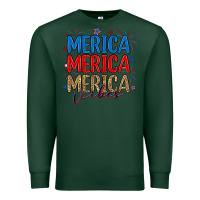Sports Green merica merica merica vibes Premium Sweatshirt - RanaPortraitStore