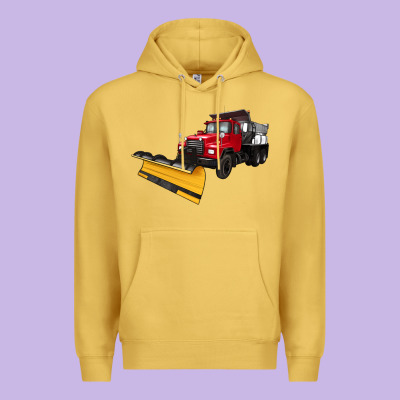 Snow Plow Premium Hoodie Designed By Artiststas
