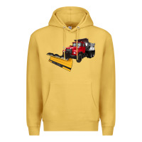 Antique Gold snow plow Premium Hoodie - Artiststas