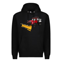 Black snow plow Premium Hoodie - Artiststas