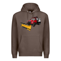 Coffee snow plow Premium Hoodie - Artiststas