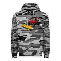 Slate Camo snow plow Premium Hoodie - Artiststas