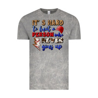 Cloud Rock It's Hard To Beat A Person Who Never Gives Up Vintage Tee - BundleAndBundleShop