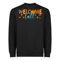 Black Welcome Fall Heavyweight Sweatshirt - RanaPortraitStore