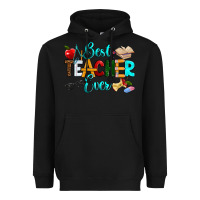 Black best teacher ever Heavyweight Hoodie - RanaPortraitStore