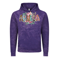 Cloud Purple abuela flowers Vintage Hoodie - RacoonDesign