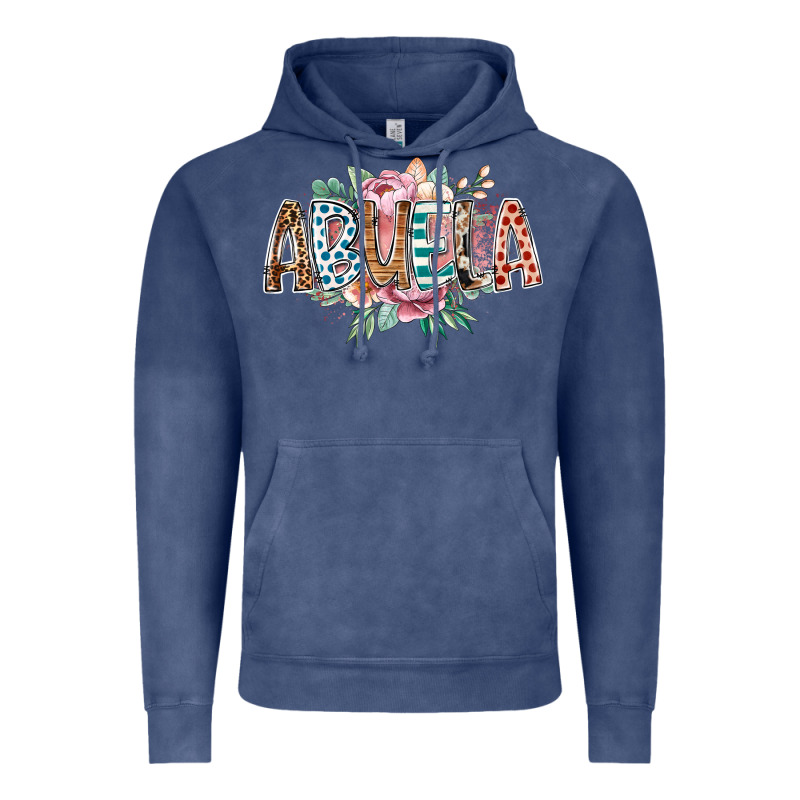 Abuela Flowers Vintage Hoodie by RacoonDesign | Teevron