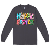Smoke Hoppy Easter Long Sleeve Tee - CowhideDigitalArt
