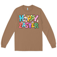 Toasted Coconut Hoppy Easter Long Sleeve Tee - CowhideDigitalArt