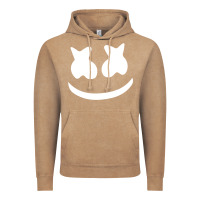 Vintage Coffee mello face Vintage Hoodie - linhVisuals