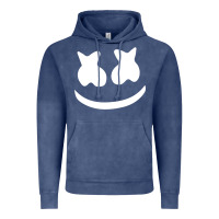 Vintage Denim mello face Vintage Hoodie - linhVisuals