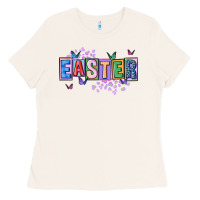 Bone easter with leopard Ladies Tee - FaDigitalArtStudio