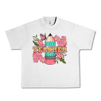 Lunar Rock teacher floral pencil Urban Heavy Tee - BundleAndBundleShop