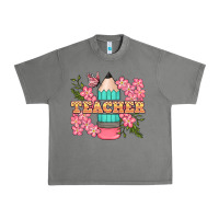 Tornado teacher floral pencil Urban Heavy Tee - BundleAndBundleShop