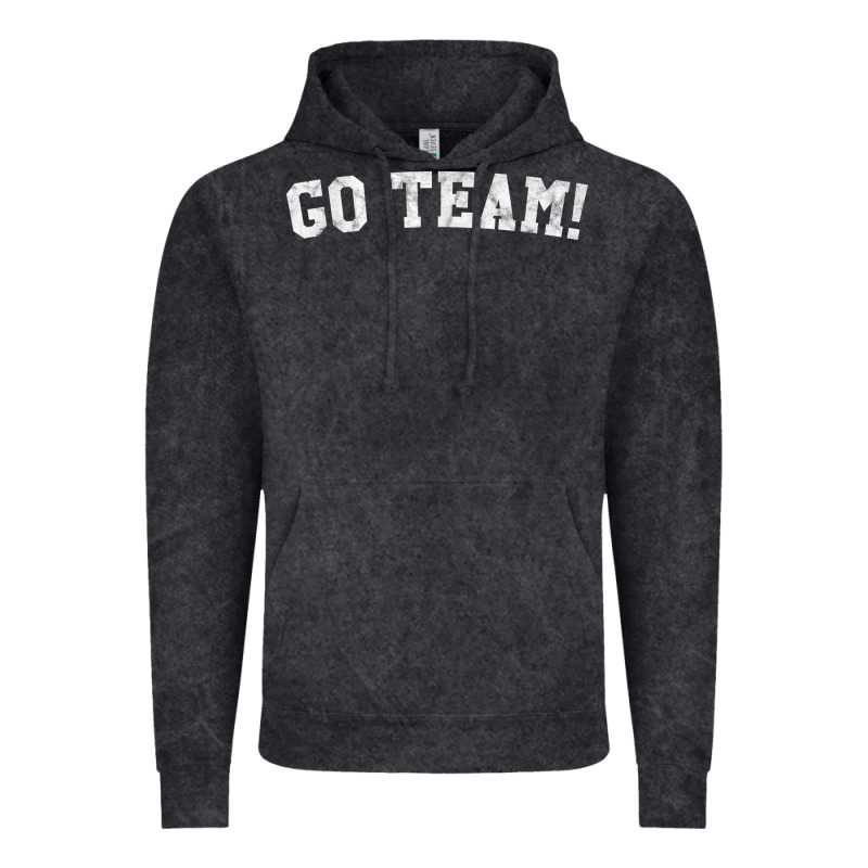 Go Team! Vintage Hoodie by linhVisuals | Teevron