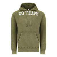 Vintage Olive go team! Vintage Hoodie - linhVisuals