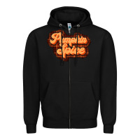 Black pumpkin spice Zipper Hoodie - JahusDesignShop