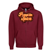 Burgundy pumpkin spice Zipper Hoodie - JahusDesignShop