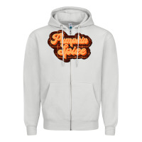 Dove Grey pumpkin spice Zipper Hoodie - JahusDesignShop