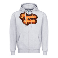 Heather Grey pumpkin spice Zipper Hoodie - JahusDesignShop