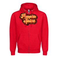 Red pumpkin spice Zipper Hoodie - JahusDesignShop