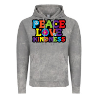 Cloud Rock peace love kindness Vintage Hoodie - linhVisuals