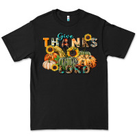 Black give thanks to the lord Premium Tee - FaDigitalArtStudio