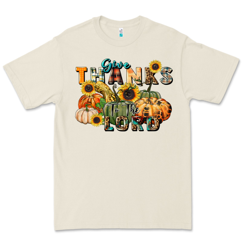 Give Thanks To The Lord Premium Tee by FaDigitalArtStudio | Teevron