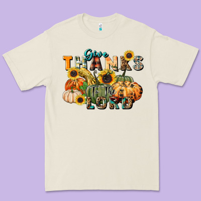 Give Thanks To The Lord Premium Tee Designed By Fadigitalartstudio