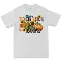 Dove Grey give thanks to the lord Premium Tee - FaDigitalArtStudio