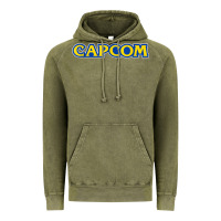 Vintage Olive capcom Vintage Hoodie - linhVisuals