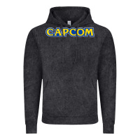 Vintage Black capcom Vintage Hoodie - linhVisuals