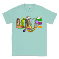 Seafoam love nurse mardi gras Classic Tee - OliviaCreatesArt