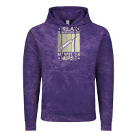 Cloud Purple relax we can do stupid stuff my wife is a nurse Vintage Hoodie - linhVisuals