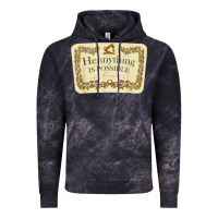 Cloud Black hennything is possible Vintage Hoodie - linhVisuals