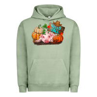 Pigment Oil Green Hello fall pig Urban Hoodie - RanaPortraitStore