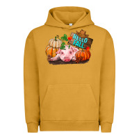 Pigment Peanut Butter Hello fall pig Urban Hoodie - RanaPortraitStore
