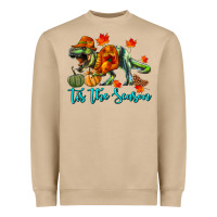 Mushroom T- Rex Tis The Season Heavyweight Sweatshirt - RanaPortraitStore