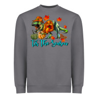 Storm T- Rex Tis The Season Heavyweight Sweatshirt - RanaPortraitStore
