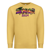 Antique Gold senior 2024 halloween Premium Sweatshirt - RanaPortraitStore